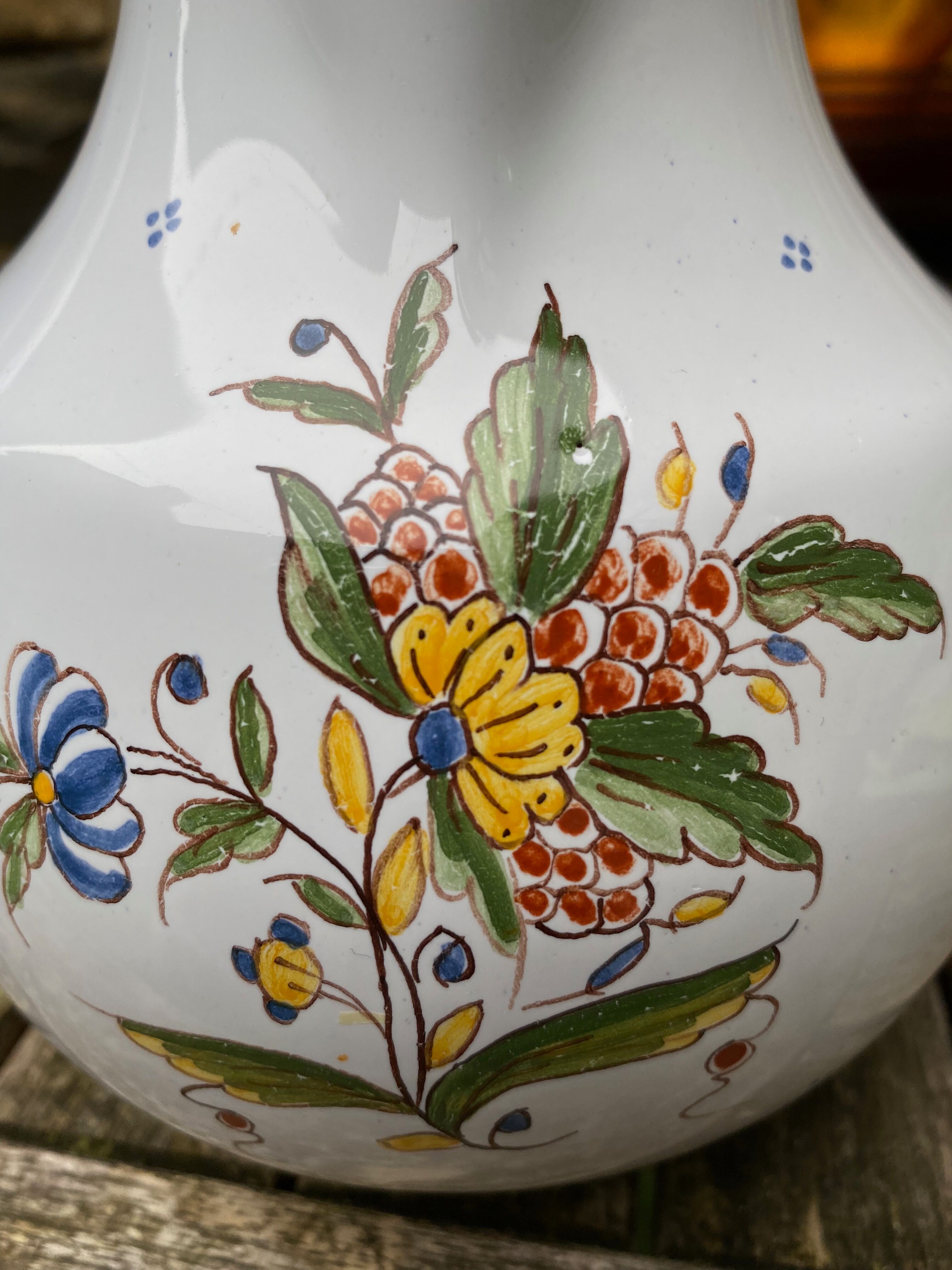 Pitcher handmade décor Rouen