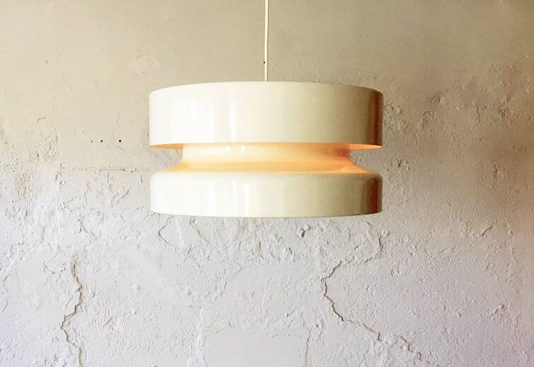 Danish Suspension Lamp, 1970s