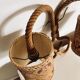 Large rope wall lamp