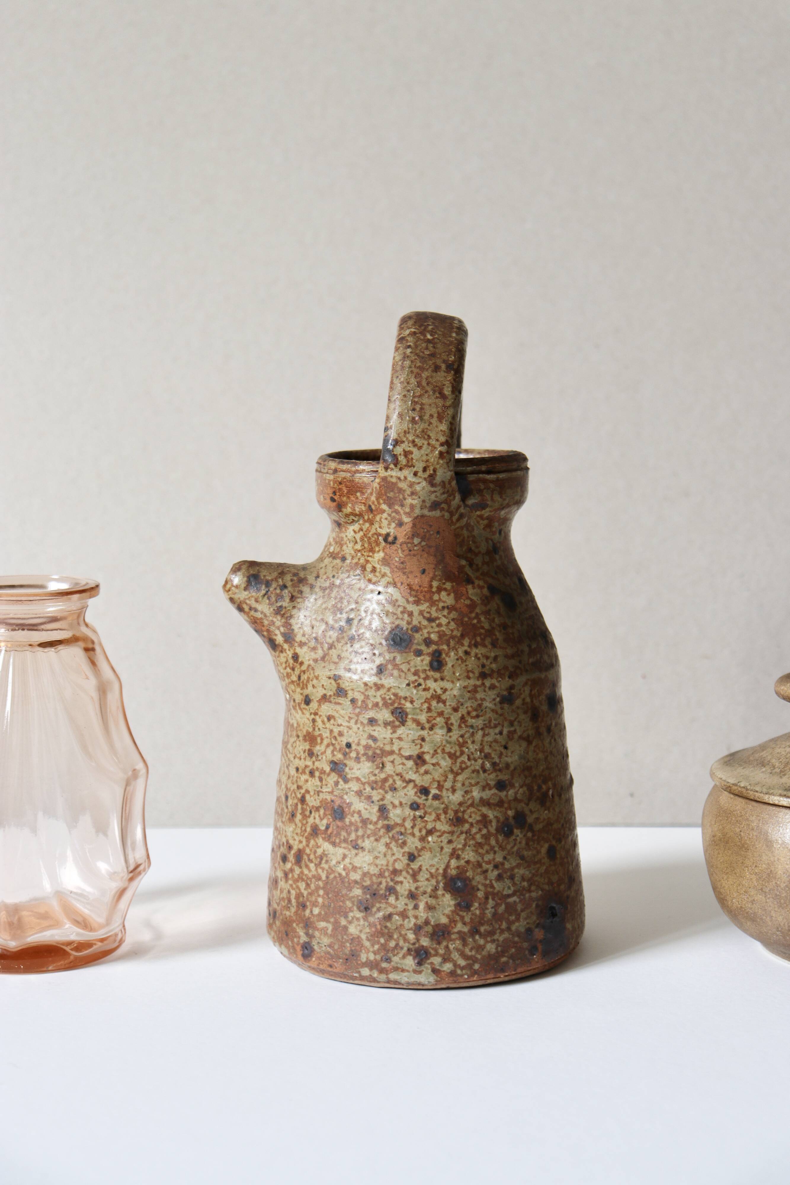 Pyrite sandstone pitcher