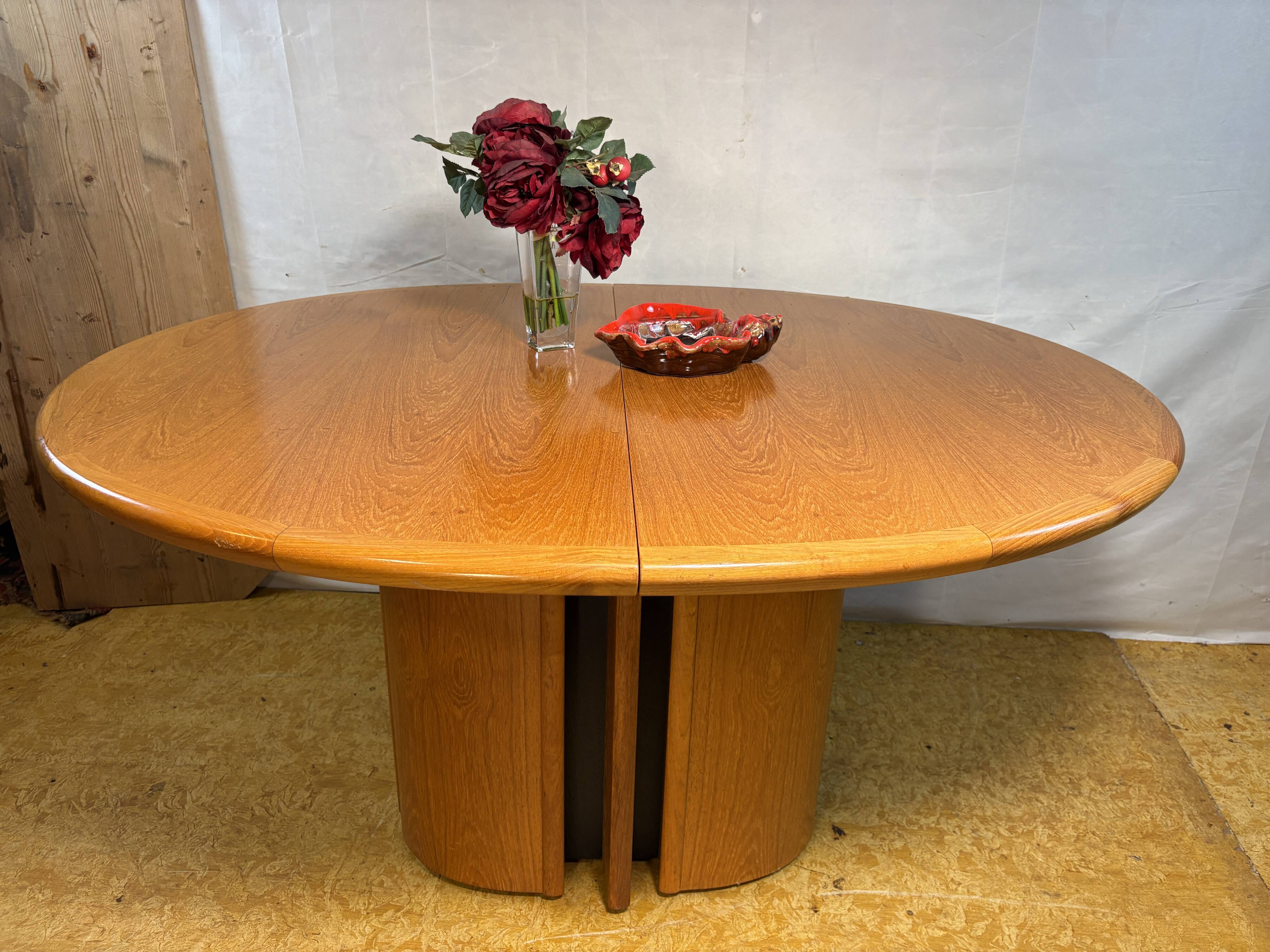 Vintage Skovby Extending Dining Table – Danish Teak – Scandinavian Design