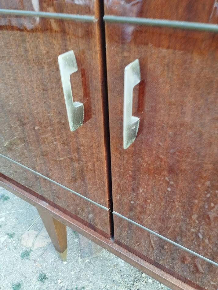 Enfilade Vintage d'Exception en Acajou « Cancale » – SRM – 1962