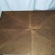 Coffee table from the 50s spindle feet