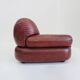 Sapporo Italian leather sofa Mobil Girgi 1970s