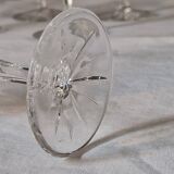 Set of 11 crystal glasses