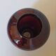 Carmine red blown glass vase 1950s