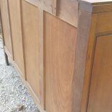 Oak art deco sideboard