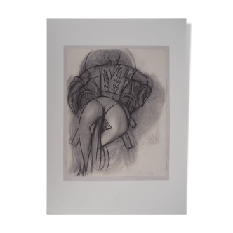 Henri Matisse: Seated Ballerina - Signed Lithograph