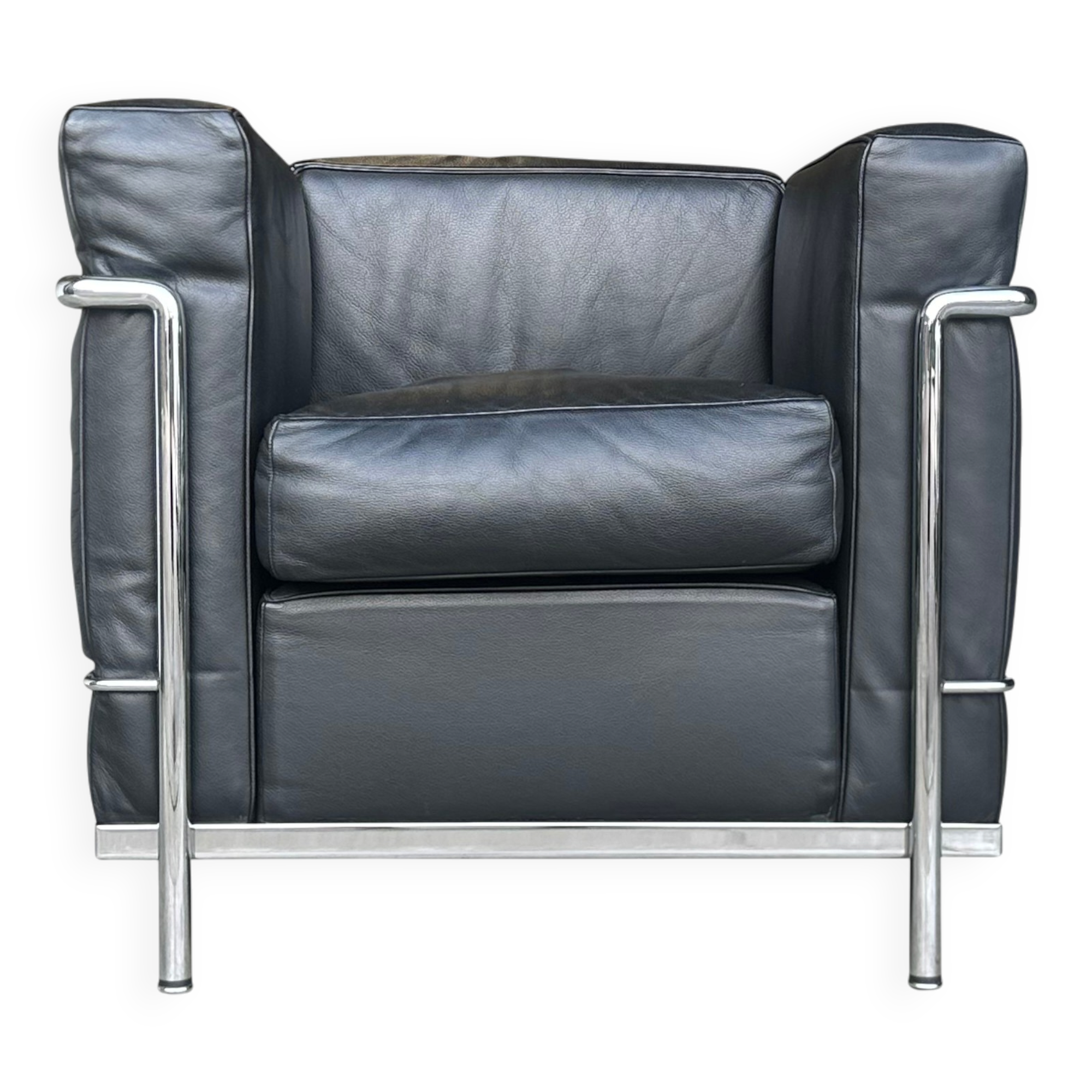 LC2 armchair by Le Corbusier et al. for Cassina 1990s