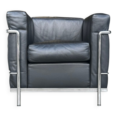 Fauteuil LC2 par Le Corbusier et al. pour Cassina années 1990