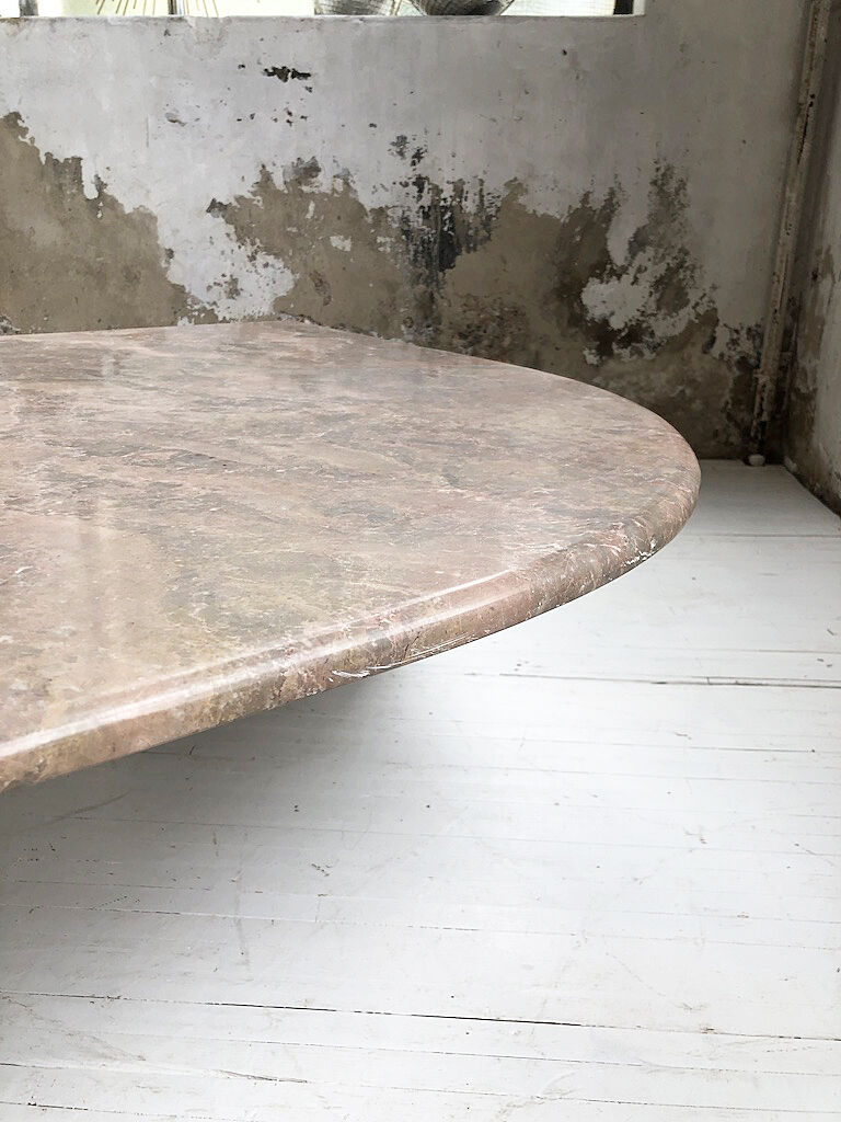 Roche Bobois pink marble table