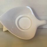 White bird dove candle holder