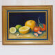 Peinture tableau nature morte fruits