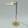 Lampe de bureau en laiton des années 70