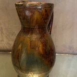 Pitcher in La Borne stoneware signed Lucien Talbot