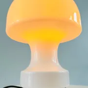 A-743 Mushroom Lamp By Glashütte Limburg, Germany, 1970S