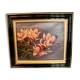 Framed painting signed Patrigeon oil on canvas with the tree in bloom