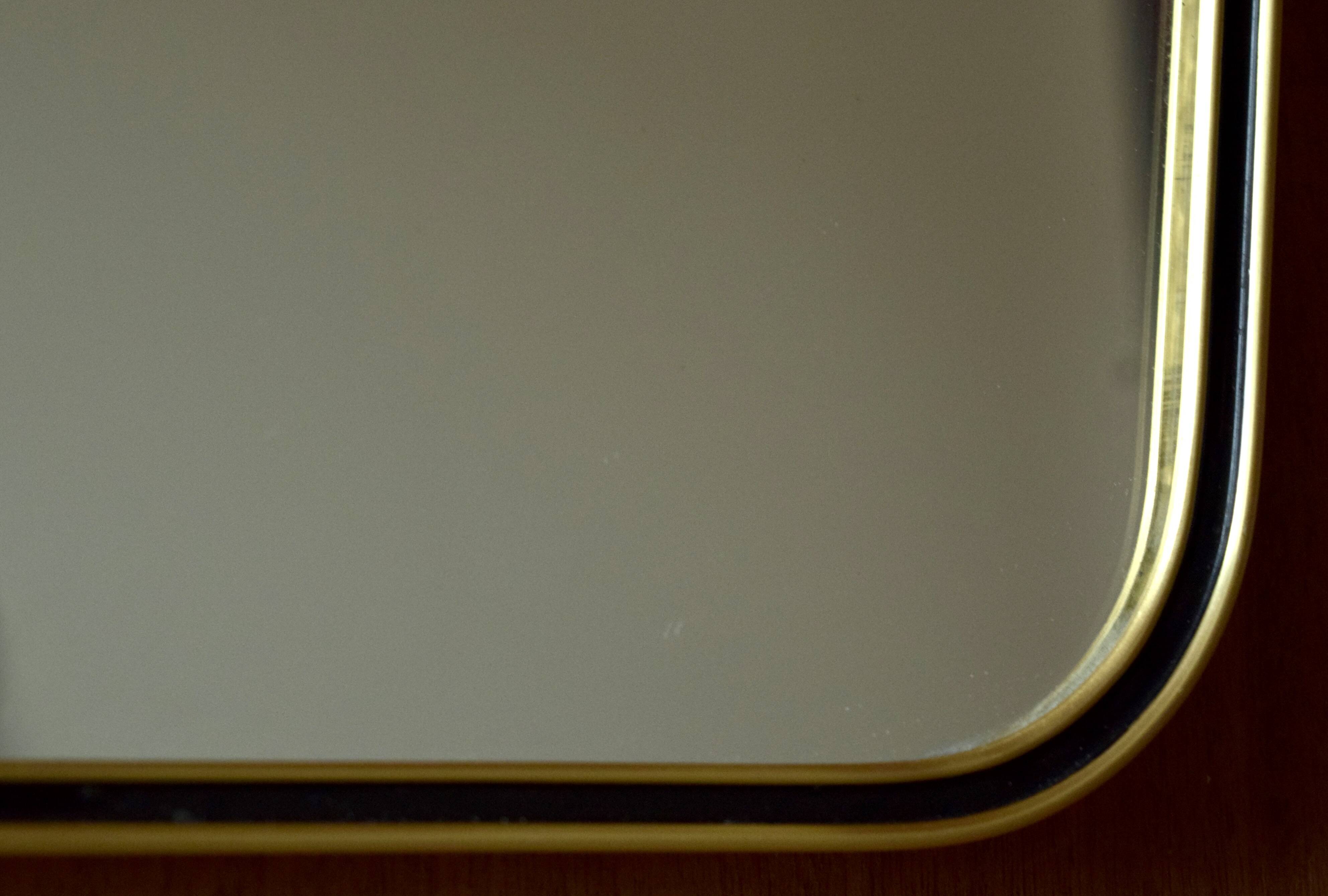 Old rearview mirror - Height: 61 cm - 1950s -