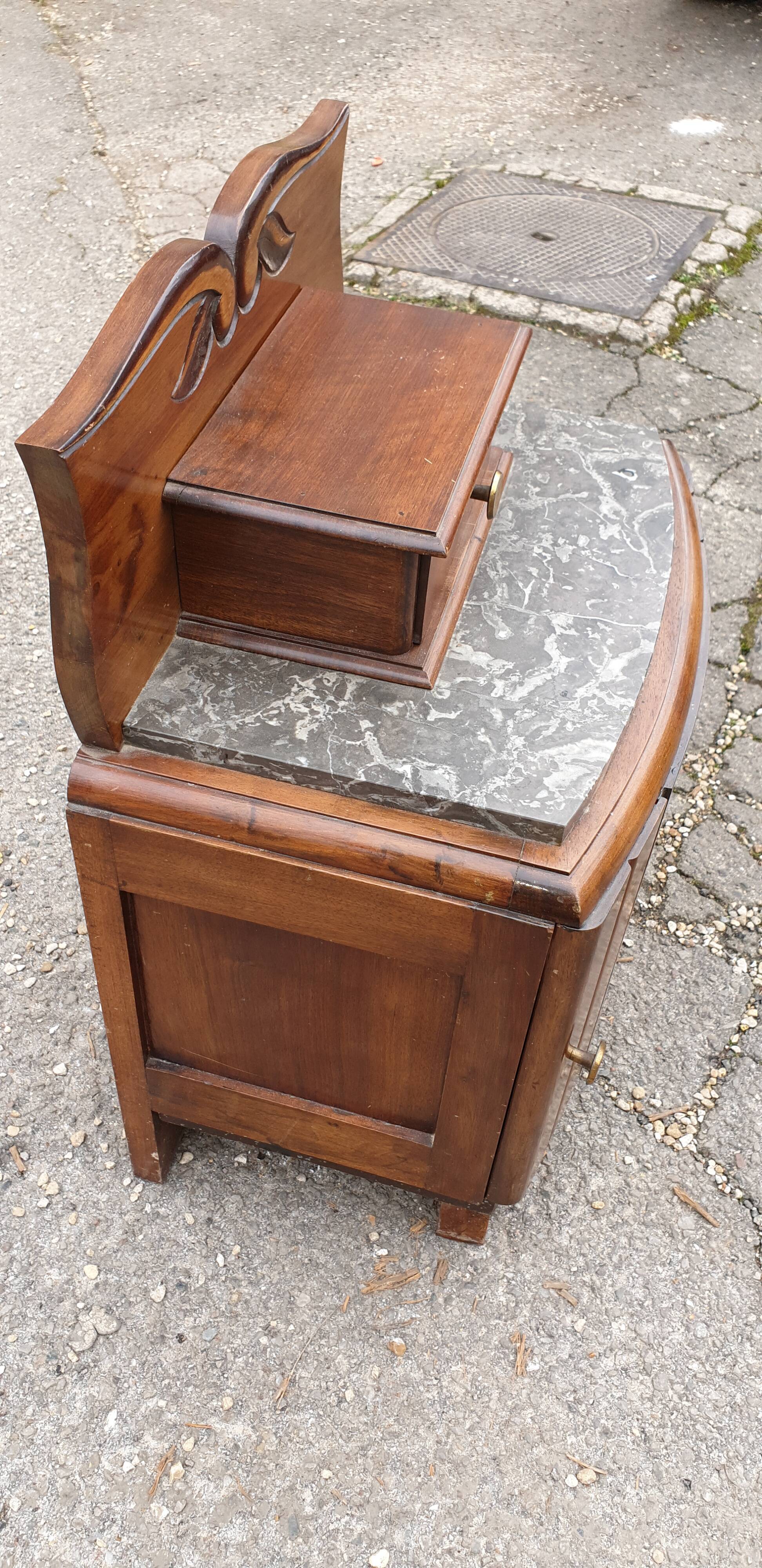 Art Deco bedside table