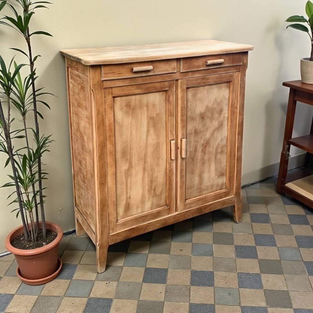 Buffet parisien bois brut 1940 H100