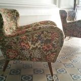 Organic couch 50s/60s design low Italian vintage