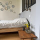 Wooden bedside table