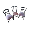 Set of 3 Napoleon III chairs