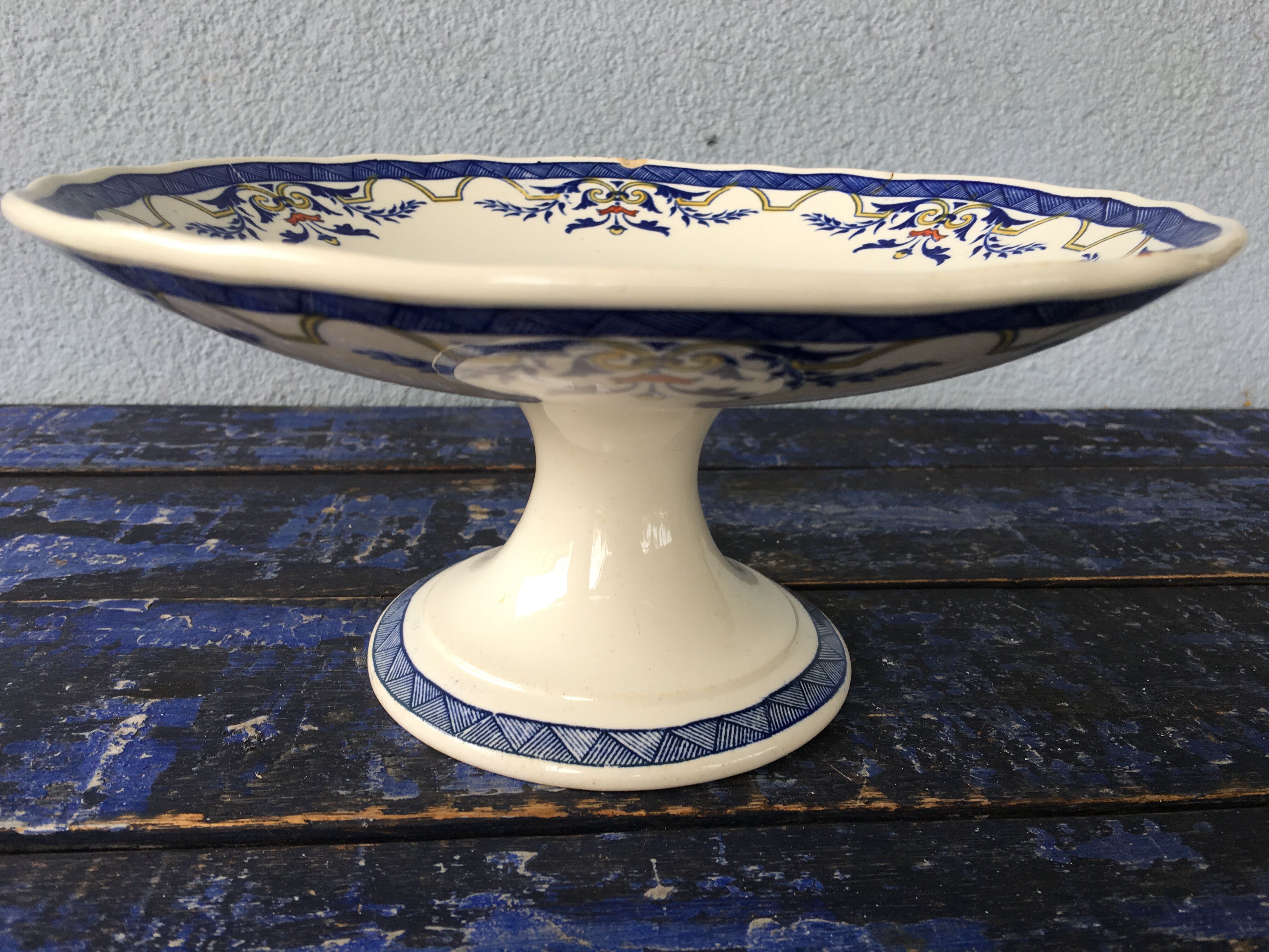 Compotier earthenware in the early 20th century