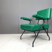 Fauteuil italien des années 50, style mid-century.
