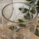 Set de 6 verres vin blanc gravés