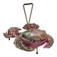 Display pepper shaker mustard crab vintage ceramic