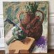 Peinture sur support rigide Nature morte