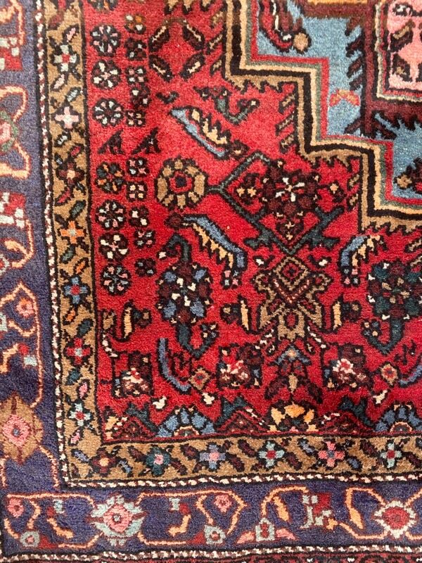 Persian carpet Hamadan 107x150 cm