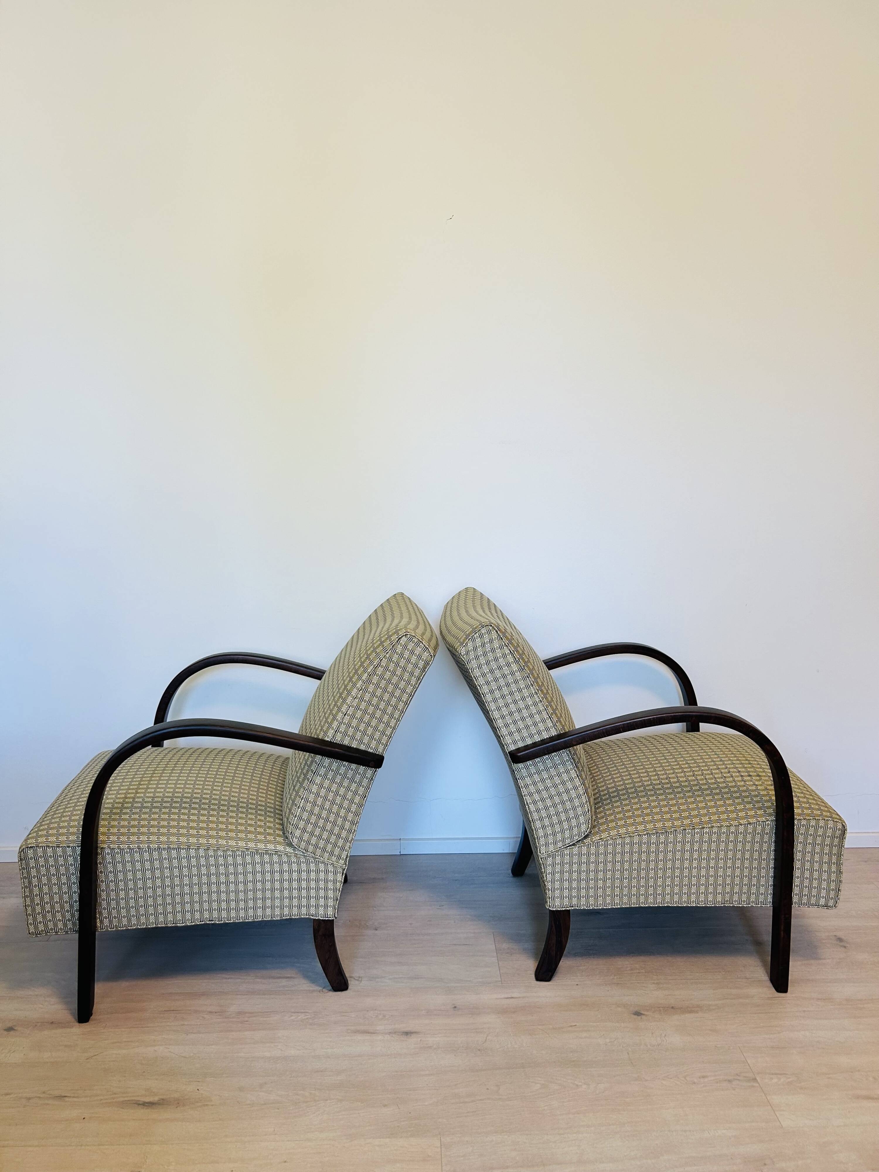 Fully Restored Thonet Lounge Armchair 1950's