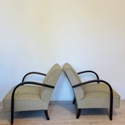 Fully Restored Thonet Lounge Armchair 1950's