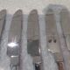 12 Christofle Concorde silver plated dessert knives, 19cm