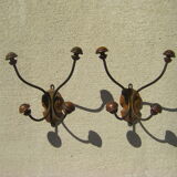 Pair of antique hooks