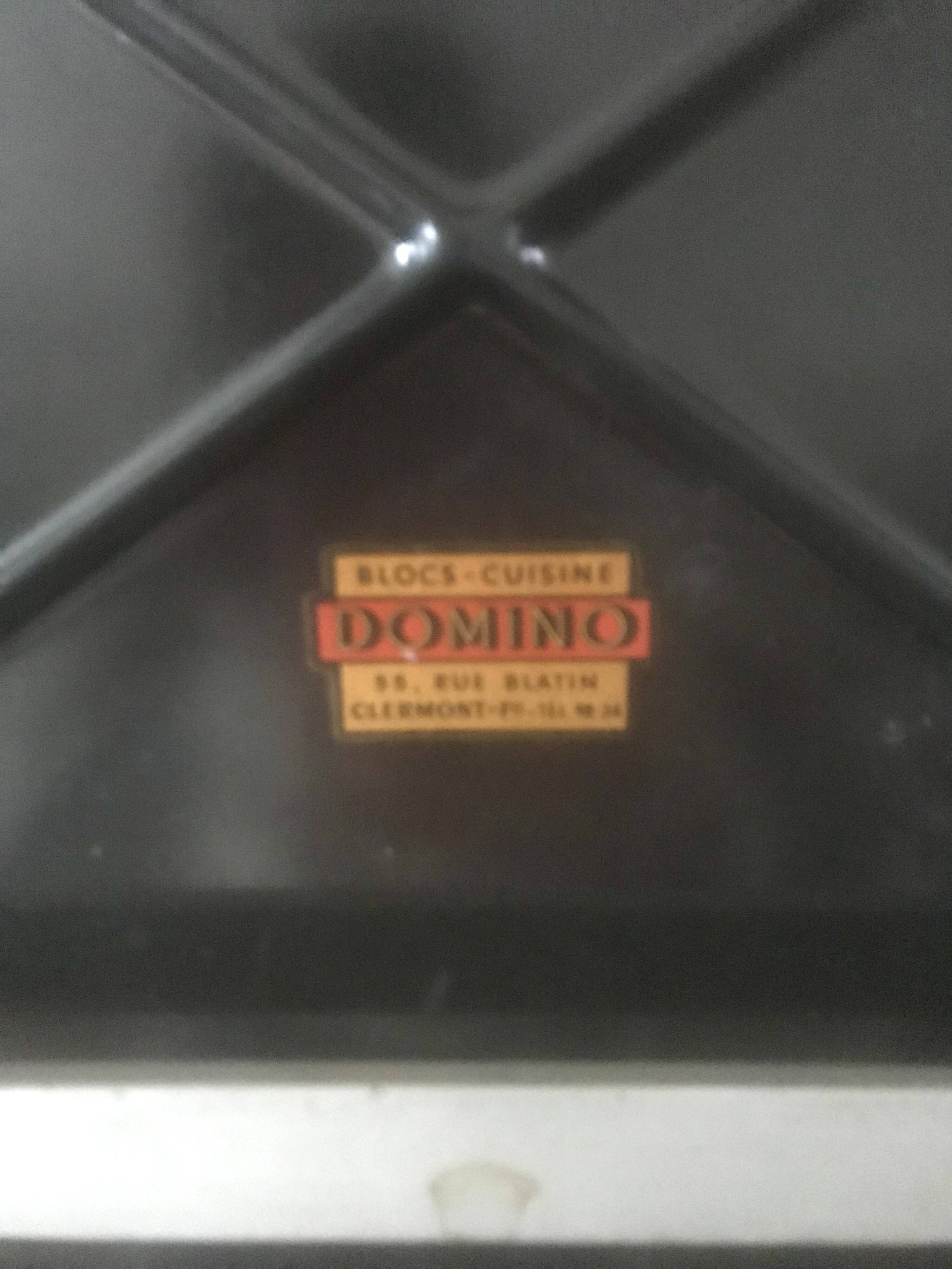 René Herbst black Bakelite chair 1940