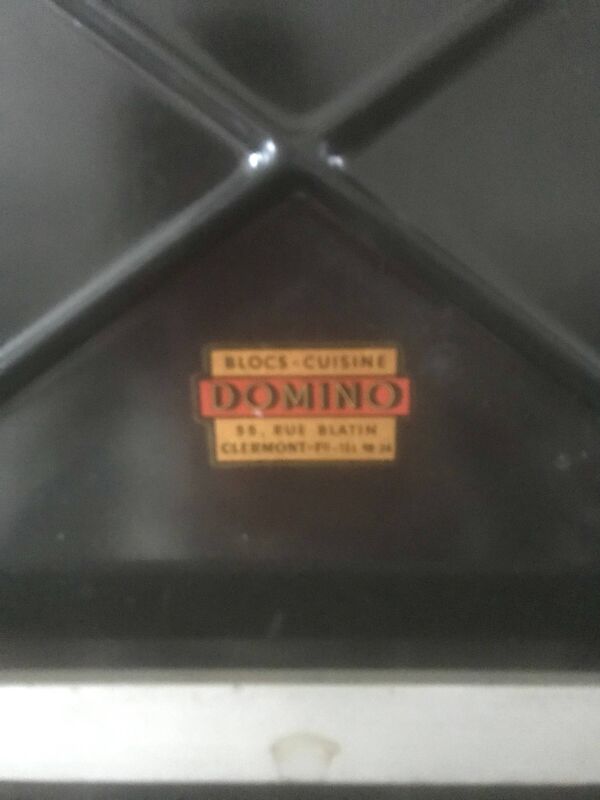 Chaise Bakélite noire 1940 Domino