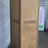 Parisian wardrobe in natural wood