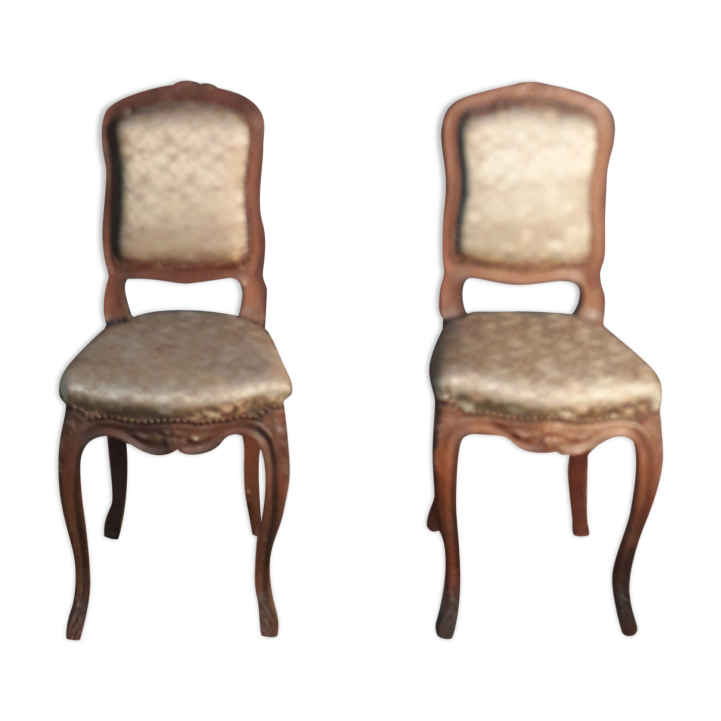 Pair of Louis XV style chairs