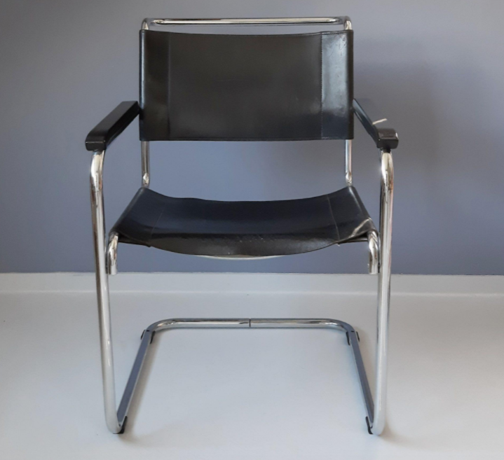 S34 armchair by Mart Stam for Thonet 1980