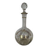 Antique glass decanter