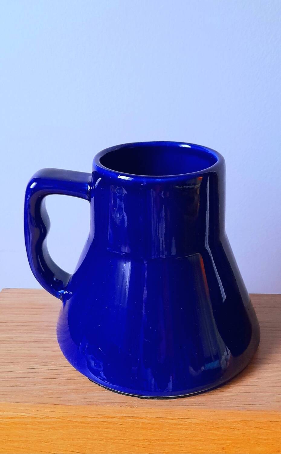 Set of cobalt blue vases