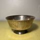 Silver metal stand bowl