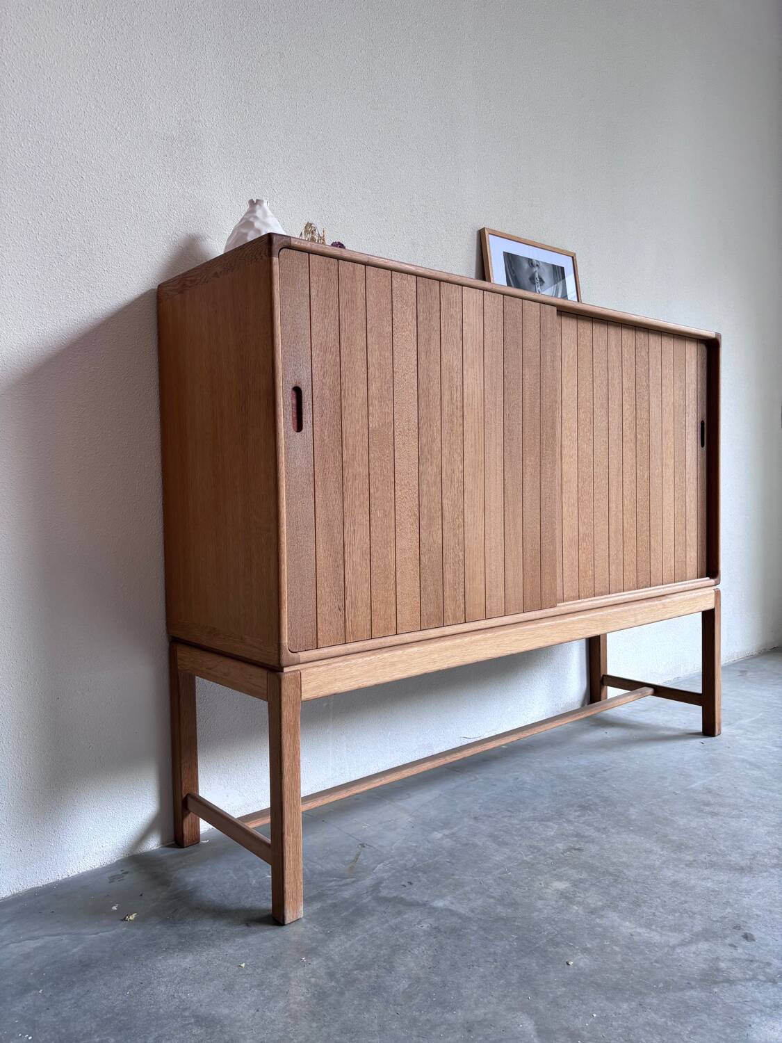 Kurt Østervig oak vintage cabinet