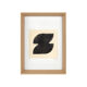 Painting on paper, Scandinavian style abstract illustration