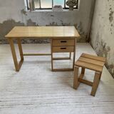 Architect's desk and stool from the 70s