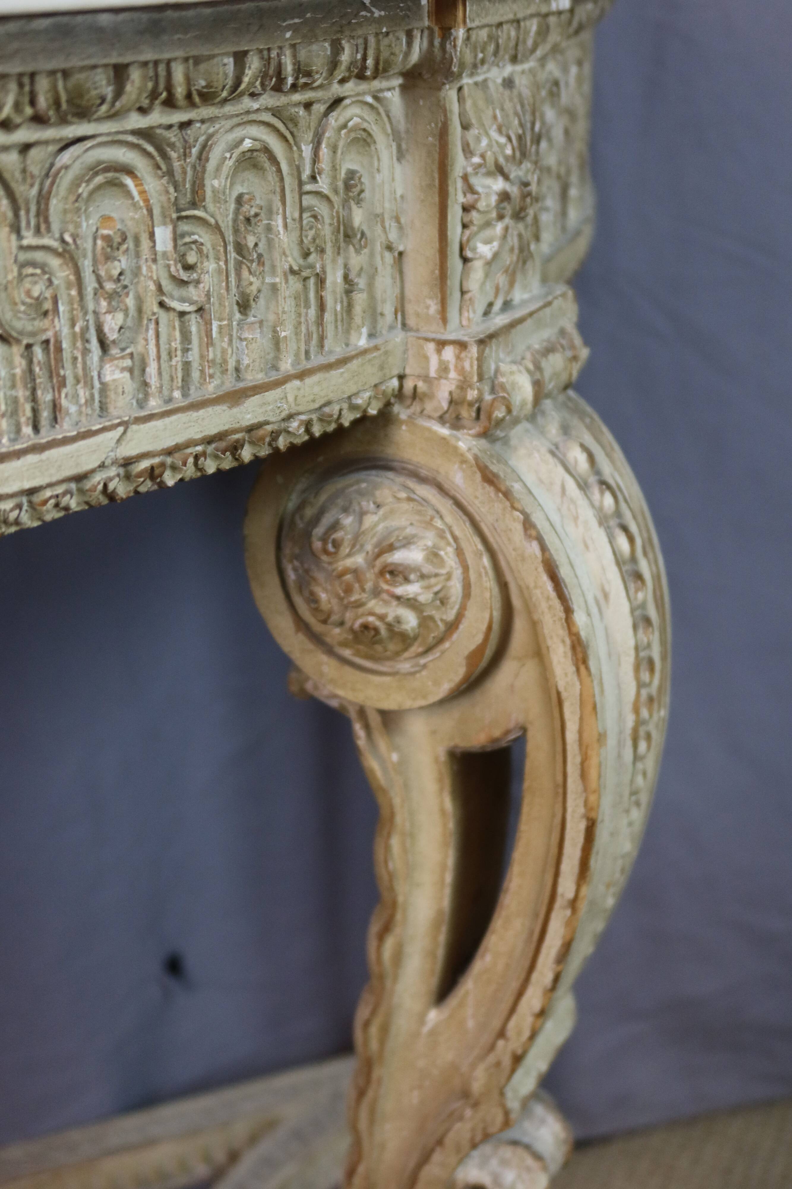 console peinte XX sècle