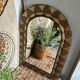 Miroir en laiton 